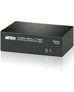 ATEN Technologies VS0102 2PORT VGA Switch HDB15 Stereo