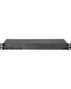 SUPERMICRO SuperChassis 504-203B 1U - 1 x Bay - 1 x 200 W - Mini ITX Motherboard Supported / CSE-504-203B /