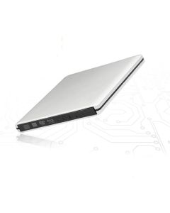 External DVD CD Blu-ray Drive USB3.0 BD 3D Blu-ray Player Portable DVD/CD-ROM BD-ROM Burner. High-Speed Data Transfer, Compatible with PC Laptops Desktops(Silver.)
