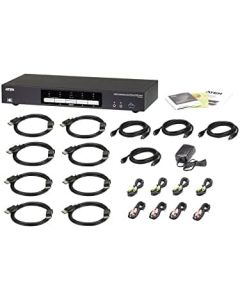 ATEN CS1944DP 4-Port USB 3.0 4K DisplayPort Dual Display KVMP Switch-TAA Compliant