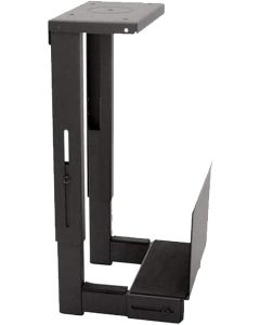 6800B - Black Under The Desk Computer Mount / Case Holder