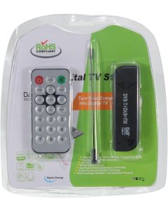 USB2.0 Digital DVB-T HDTV TV Tuner Recorder Receiver Stick RTL-SDR+DAB+FM R820T