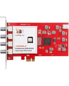 TBS6909X DVB-S/ S2/ S2X 8 Tuner PCI Express Digital Satellite TV Card for Live TV