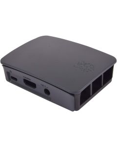 Raspberry Pi RPI3CASE-BG Official Raspberry Pi 3 Case, Black/Grey