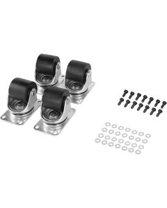 CyberPower CRA60002 (4) 2" Caster Kit Cases, Black