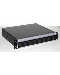 RM-2270 2U Rackmount Case for Dual Mini-ITX Motherboard, 14" Deep with 2 x 300W Flex ATX Power Supply and 20" Rails